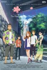 Anohana the Movie The Flower We Saw That Day
